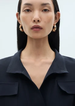 MANGO Sukienki I Kombinezony*Sukienka z krótkim rękawem i paskiem