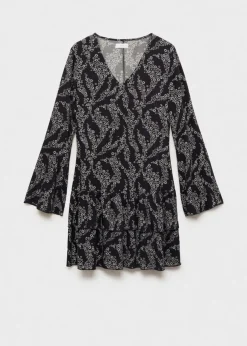 MANGO Sukienki I Kombinezony*Sukienka z kwiatowym wzorem
