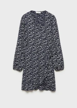 MANGO Sukienki I Kombinezony*Sukienka z kwiatowym wzorem