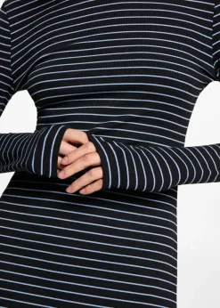 MANGO Sukienki I Kombinezony*Sukienka z lureksu w paski z rozcięciem