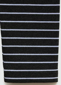 MANGO Sukienki I Kombinezony*Sukienka z lureksu w paski z rozcięciem