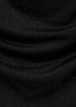 MANGO Sukienki I Kombinezony*Sukienka z lureksu z drapowanym dekoltem