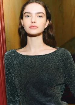 MANGO Sukienki I Kombinezony*Sukienka z lureksu z odkrytymi plecami