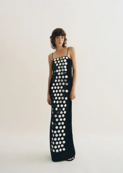 MANGO Sukienki I Kombinezony*Sukienka z lusterkami i rozcięciem z tyłu