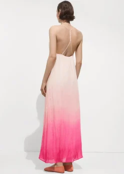 MANGO Sukienki I Kombinezony*Sukienka z lyocellu z nadrukiem