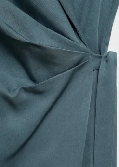 MANGO Sukienki I Kombinezony*Sukienka z lyocellu z ozdobnym wiązaniem