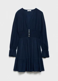 MANGO Sukienki I Kombinezony*Sukienka z marszczeniem
