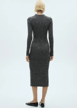 MANGO Sukienki I Kombinezony*Sukienka z melanżowej dzianiny