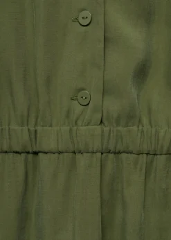 MANGO Sukienki I Kombinezony*Sukienka z modalu z zapięciem na guziki