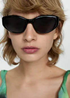 MANGO Sukienki I Kombinezony*Sukienka z nadrukiem i drapowaniem