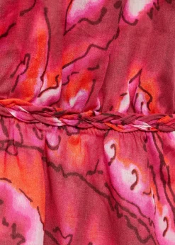 MANGO Sukienki I Kombinezony*Sukienka z nadrukiem i podwójnymi ramiączkami