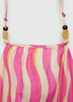 MANGO Sukienki I Kombinezony*Sukienka z nadrukiem i wycięciami