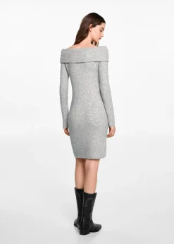 MANGO Sukienki I Kombinezony*Sukienka z odkrytymi ramionami