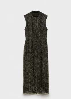 MANGO Sukienki I Kombinezony*Sukienka z organzy z odkrytymi plecami