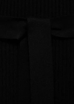 MANGO Sukienki I Kombinezony*Sukienka z prążkowanej dzianiny