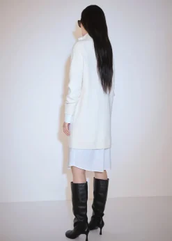 MANGO Sukienki I Kombinezony*Sukienka z prążkowanej dzianiny z zamkiem