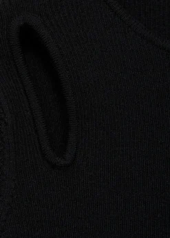 MANGO Sukienki I Kombinezony*Sukienka z prążkowanej dzianiny z wycięciami