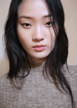 MANGO Sukienki I Kombinezony*Sukienka z prążkowanej dzianiny z rozcięciem