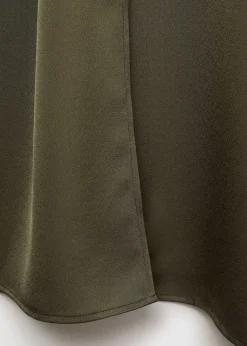 MANGO Sukienki I Kombinezony*Sukienka z satynową spódnicą