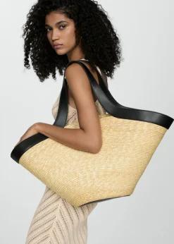 MANGO Sukienki I Kombinezony*Sukienka z szydełkowej dzianiny