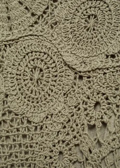 MANGO Sukienki I Kombinezony*Sukienka z szydełkowej dzianiny