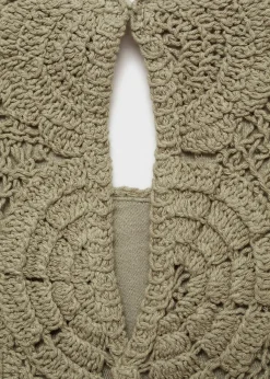 MANGO Sukienki I Kombinezony*Sukienka z szydełkowej dzianiny