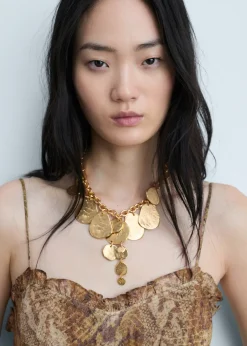 MANGO Sukienki I Kombinezony*Sukienka z szyfonu ze zwierzęcym wzorem