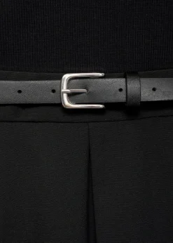 MANGO Sukienki I Kombinezony*Sukienka ze spódnicą z zakładkami i paskiem