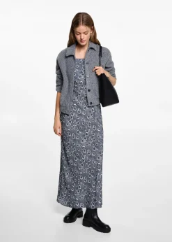 MANGO Sukienki I Kombinezony*Sukienka ze wzorem