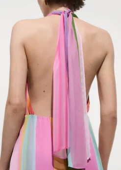 MANGO Sukienki I Kombinezony*Sukienka ze wzorem i węzłem