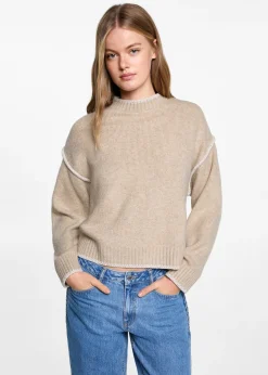 MANGO Swetry I Kardigany*Sweater with decorative seam