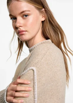 MANGO Swetry I Kardigany*Sweater with decorative seam