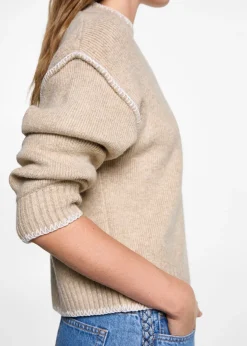 MANGO Swetry I Kardigany*Sweater with decorative seam