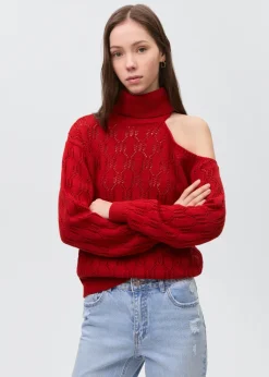 MANGO Swetry I Kardigany*Sweter asymetryczny z dzianiny