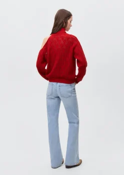 MANGO Swetry I Kardigany*Sweter asymetryczny z dzianiny