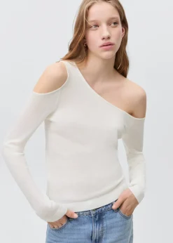 MANGO Swetry I Kardigany*Sweter asymetryczny z dzianiny