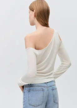 MANGO Swetry I Kardigany*Sweter asymetryczny z dzianiny