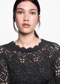 MANGO Swetry I Kardigany*Sweter ażurowa dzianina