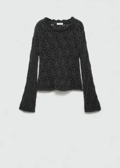 MANGO Swetry I Kardigany*Sweter ażurowa dzianina