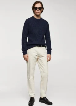 MANGO Kardigany I Swetry*Sweter ścieg pleciony