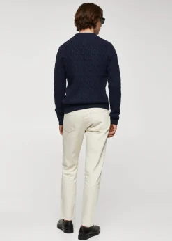 MANGO Kardigany I Swetry*Sweter ścieg pleciony