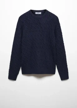 MANGO Kardigany I Swetry*Sweter ścieg pleciony