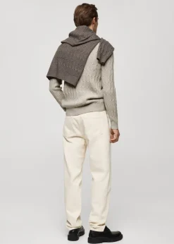 MANGO Kardigany I Swetry*Sweter ścieg pleciony