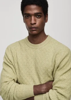 MANGO Kardigany I Swetry*Sweter ścieg pleciony