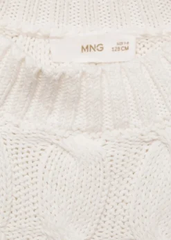 Dzieci MANGO Swetry I Kardigany*Sweter ścieg pleciony