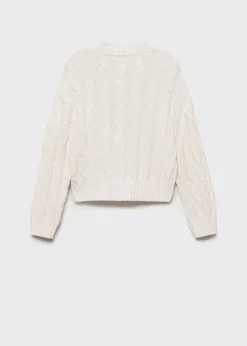 Dzieci MANGO Swetry I Kardigany*Sweter ścieg pleciony