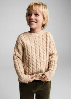 Dzieci MANGO Swetry I Kardigany*Sweter ścieg pleciony