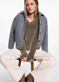 MANGO Swetry I Kardigany*Sweter dekolt V