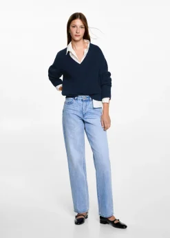 MANGO Swetry I Kardigany*Sweter dekolt V