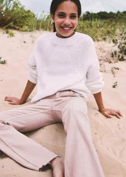 Dzieci MANGO Swetry I Kardigany*Sweter dzianinowy prążkowany